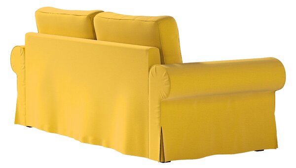 Potah na pohovku IKEA Backabro, 3-místná, rozkládací barva žlutá látka sametová