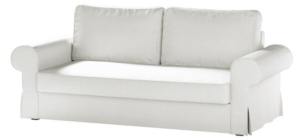 Potah na pohovku IKEA Backabro, 3-místná, rozkládací barva krémová látka pletený vzor
