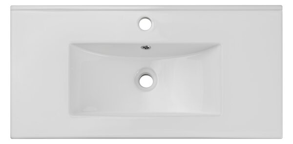 Comad Zápustné koupelnové umyvadlo Dance 80 cm bílé
