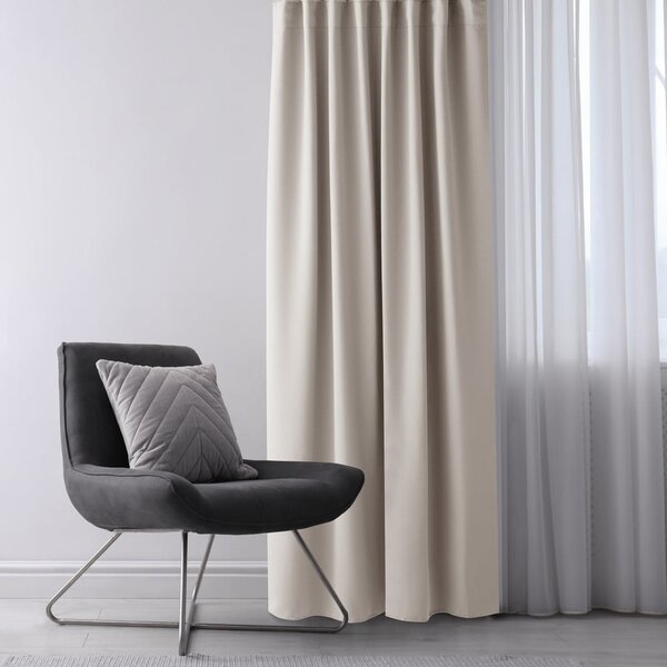 Béžový dimout závěs 140x175 cm Kierra – Restilo