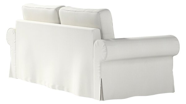 Potah na pohovku IKEA Backabro, 3-místná, rozkládací barva šedá látka lesklé, pletený vzor, sametová