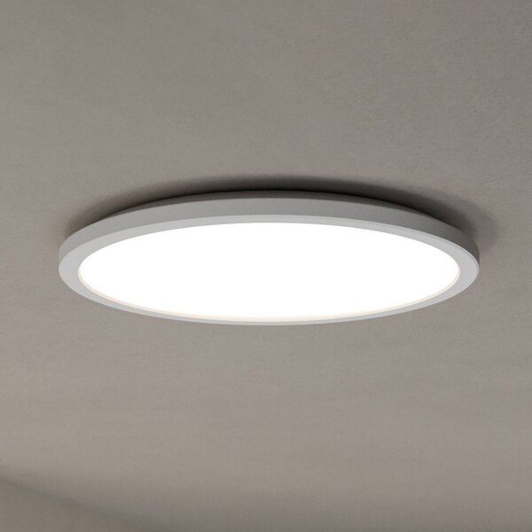 EGLO connect LED stropní svítidlo Rovito-Z, bílé, Ø 39 cm, stmívatelný, Bílá / opál, Obývací pokoj / jídelna, Plast, Nástěnné svítidlo
