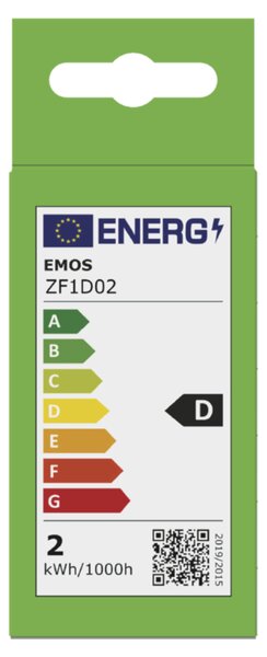 LED žárovka filament ZF1D02 E14, 1,8W, teplá bílá