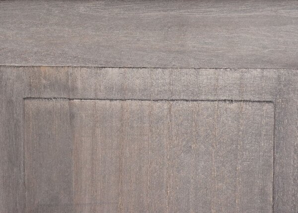2x věšáková stěna s 3 věšáky 94453 - 109x28x3,5 cm, šedohnědá