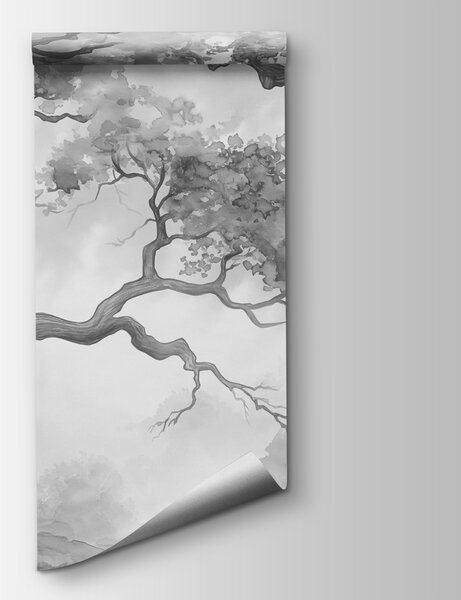 Fototapeta Skupina stromů bez listí, Fototapety s kouzelným lesem, Populární fototapety, w01184 - Tapeko.co.cz