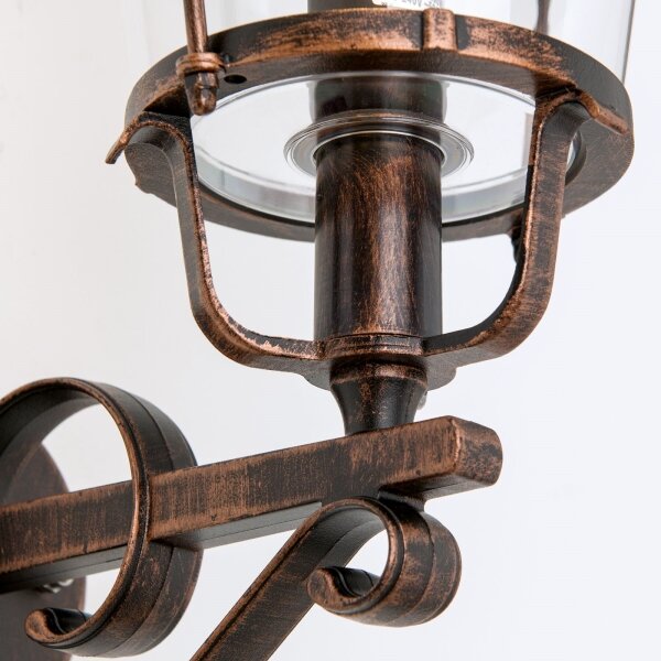 Orion AL 11K/360.00-Venkovní nást. lampa KENZO 1xE27/100W/230V IP44 bronz/patina