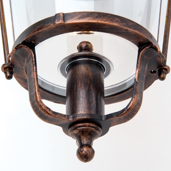 Orion AL 11K/360.01-Venkovní nást. lampa KENZO 1xE27/100W/230V IP44 bronz/patina