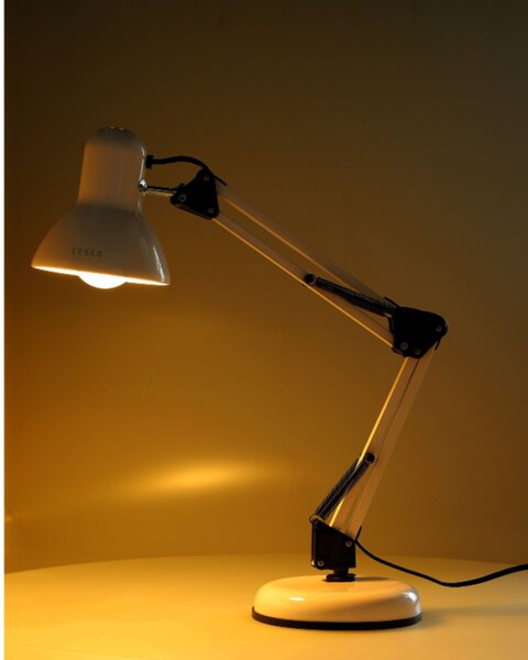Stolní lampa TEREZA bílá