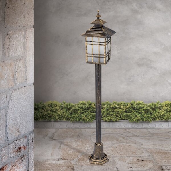 Orion AL 11-1117/1 - Venkovní lampa KIKO 1xE27/11W/230V IP44 bronz/patina