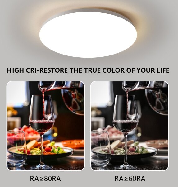 Brilagi - LED Stmívatelné stropní svítidlo SMART LED/36W/230V Wi-Fi Tuya + DO