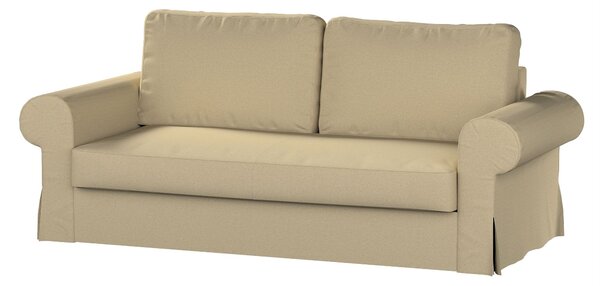Potah na pohovku IKEA Backabro, 3-místná, rozkládací barva zelená látka pletený vzor