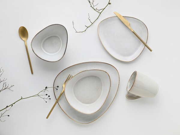 KOMBINOVANÁ SOUPRAVA, 10dílné, kamenina Creatable - Online Only nádobí, Online Only