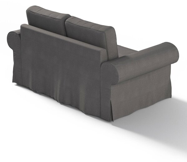 Potah na pohovku IKEA Backabro 2-místná, rozkládací barva šedá látka pletený vzor