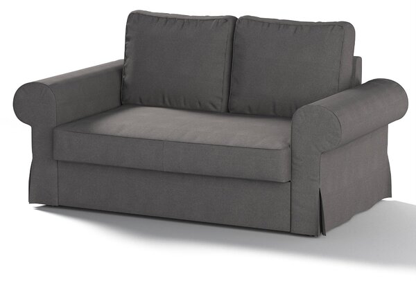 Potah na pohovku IKEA Backabro 2-místná, rozkládací barva šedá látka pletený vzor