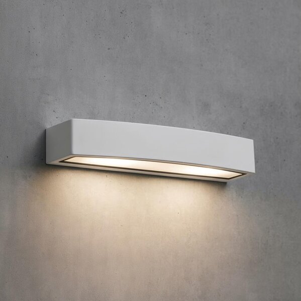 Ideal Lux - Venkovní nástěnné svítidlo ANDROMEDA 2xE27/60W/230V IP55 bílá