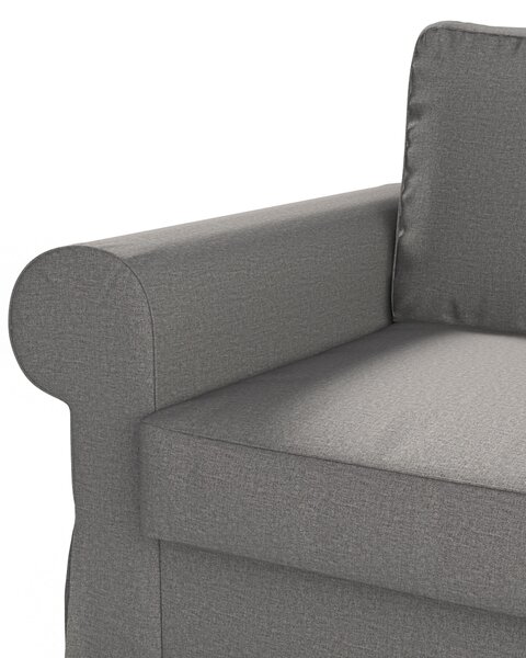 Potah na pohovku IKEA Backabro 2-místná, rozkládací barva šedá látka pletený vzor