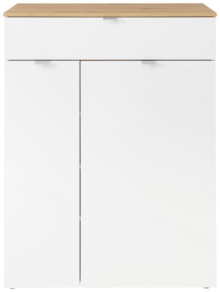 PŘEDSÍŇOVÁ STĚNA, bílá, dub artisan, 264/202/38 cm Xora - Online Only šatny & botníky, Online Only