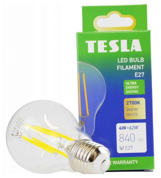 LED žárovka filament BL270427-A1 E27, 4W, teplá bílá