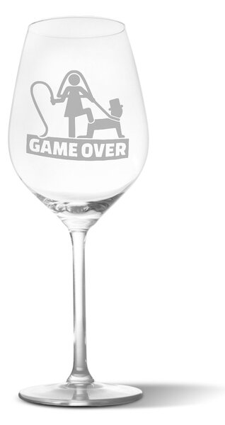 Sablio Sklenička na víno Game over: 49 cl