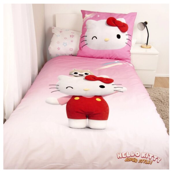 Povlečení HELLO KITTY 70x90 a 140x200 cm