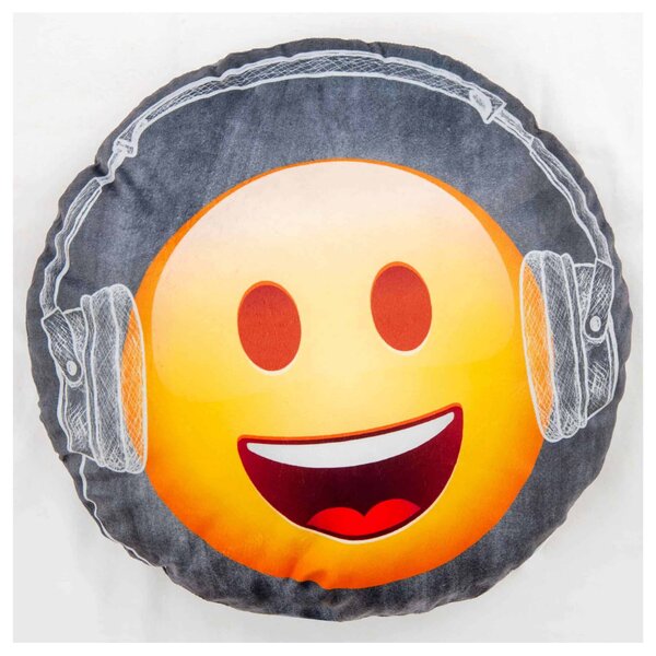 Polštář EMOTIX černá 40 cm