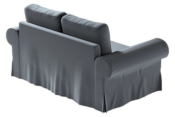 Potah na pohovku IKEA Backabro 2-místná, rozkládací barva šedá látka sametová