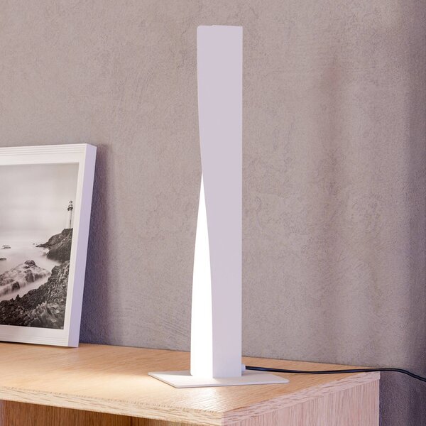 EGLO connect Smart LED stolní lampa Bolognano-Z, šedá, stmívatelný, Hliník / šedá / zinek, Obývací pokoj / jídelna, Hliník, Moderní