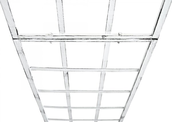 Mřížka na popínavé rostliny Trigo - 198 x 40 cm - Bílá antik