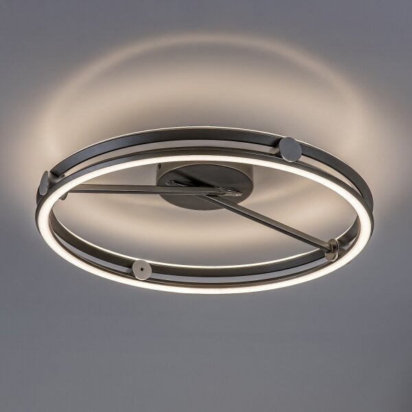Rabalux 71277 - LED Stm stropní sv TRIXO 60W/230V 3000-6500K pr. 50 cm šedá+DO