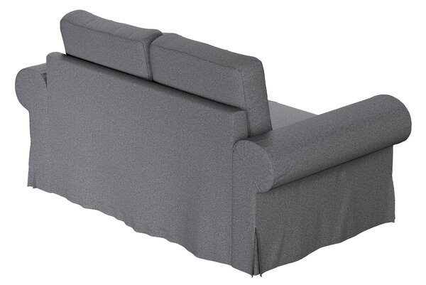 Potah na pohovku IKEA Backabro 2-místná, rozkládací barva šedá látka pletený vzor