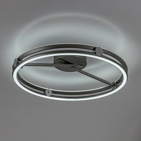 Rabalux 71277 - LED Stm stropní sv TRIXO 60W/230V 3000-6500K pr. 50 cm šedá+DO