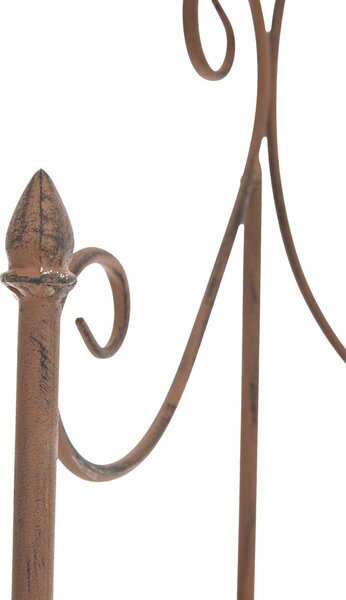 Mřížka na růže GS22699 - 200 x 52,5 x 23 cm - Hnědá antik
