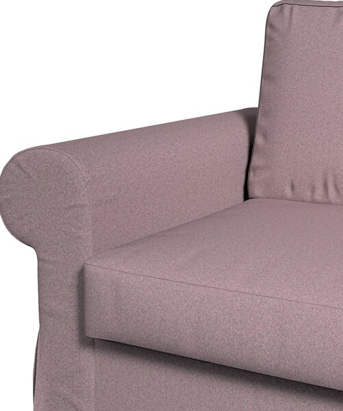 Potah na pohovku IKEA Backabro 2-místná, rozkládací barva růžová látka pletený vzor