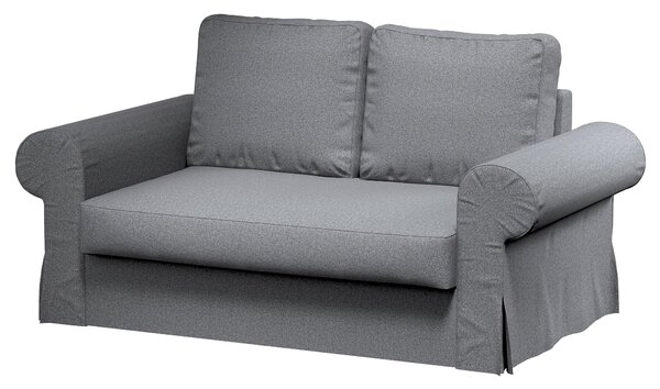 Potah na pohovku IKEA Backabro 2-místná, rozkládací barva šedá látka pletený vzor