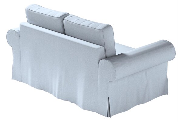 Potah na pohovku IKEA Backabro 2-místná, rozkládací barva modrá látka pletený vzor