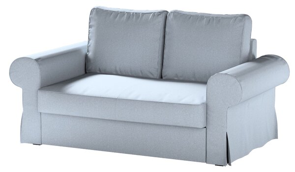 Potah na pohovku IKEA Backabro 2-místná, rozkládací barva modrá látka pletený vzor