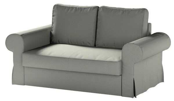Potah na pohovku IKEA Backabro 2-místná, rozkládací barva šedá látka pletený vzor