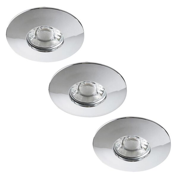Rabalux 1072 - SADA 3x LED Koupelnové podhledové svítidlo RANDY 3xLED/4W/230V ku