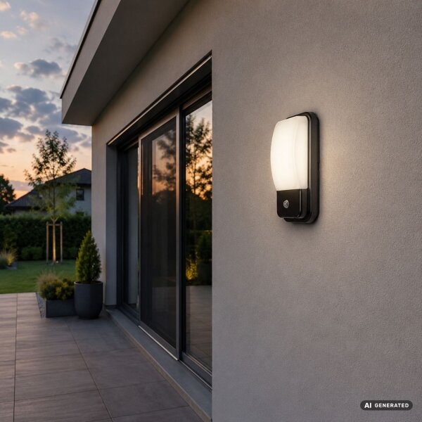 Rabalux 77233 - LED Venkovní nástěnné svítidlo se senzorem MATZEN 20W/230V IP65