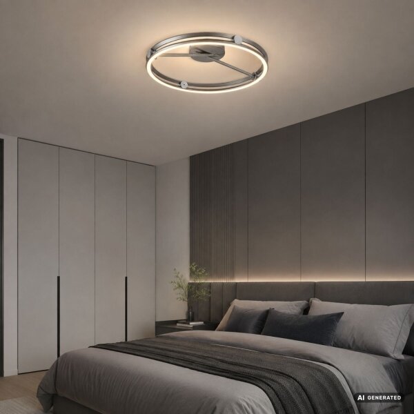 Rabalux 71277 - LED Stm stropní sv TRIXO 60W/230V 3000-6500K pr. 50 cm šedá+DO
