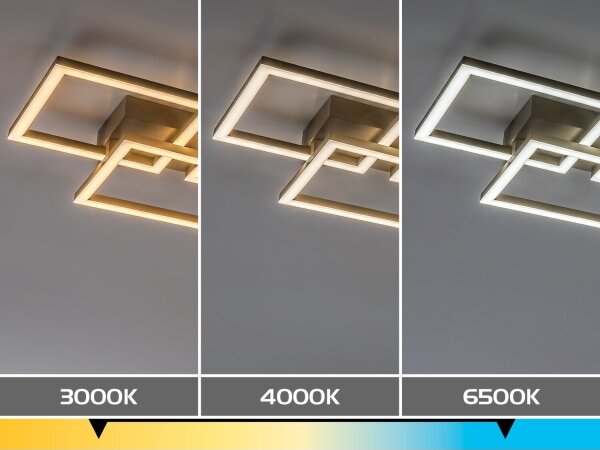 Rabalux 71500 - LED Stm stropní sv FATMA 40W/230V 3000-6500K 33x100 cm béžová+DO