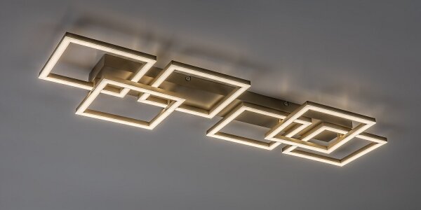 Rabalux 71500 - LED Stm stropní sv FATMA 40W/230V 3000-6500K 33x100 cm béžová+DO