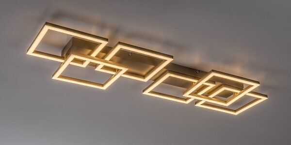 Rabalux 71500 - LED Stm stropní sv FATMA 40W/230V 3000-6500K 33x100 cm béžová+DO