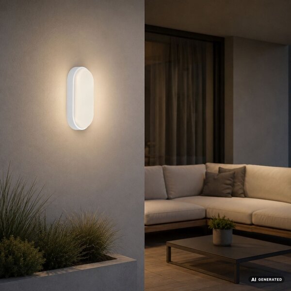 Rabalux 77222 - LED Venkovní nástěnné svítidlo HORT2 LED/14W/230V IP54 bílá