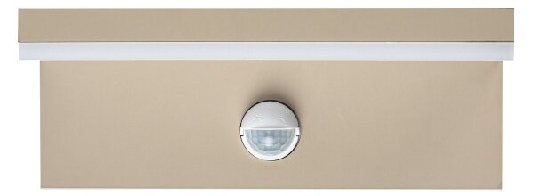 Rabalux 77220 - LED Ven nástěnné sv se senzorem ZARAGOZA 9W/230V IP54 béžová
