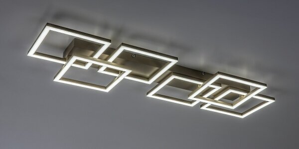 Rabalux 71500 - LED Stm stropní sv FATMA 40W/230V 3000-6500K 33x100 cm béžová+DO
