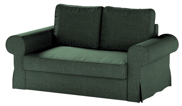 Potah na pohovku IKEA Backabro 2-místná, rozkládací barva zelená látka pletený vzor