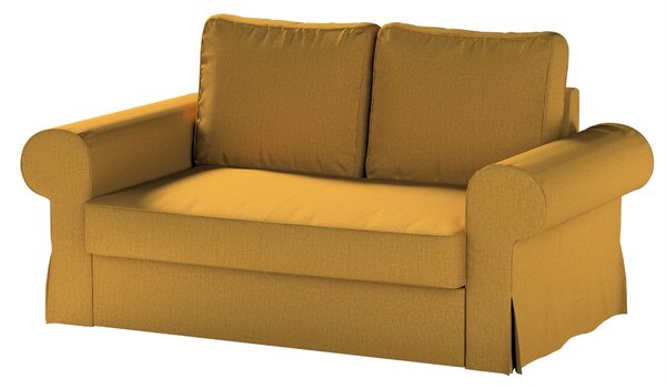 Potah na pohovku IKEA Backabro 2-místná, rozkládací barva žlutá látka pletený vzor