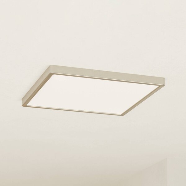 EGLO connect Smart LED přisazené svítidlo Fueva 6-Z, šedé, 39 cm, stmívatelný, Hliník / šedá / zinek, Obývací pokoj / jídelna, Plast, Moderní