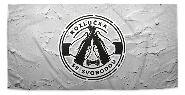 Sablio Ručník Rozlučka se svobodou - 30x50 cm